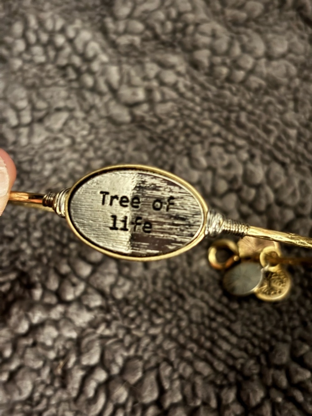 Gold Tree of Life Bangle Bracelet - Women's Inspirational Jewelry